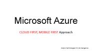 Azure Consulting Services