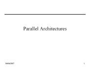 Parallel Architectures