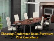 Choosing Conference Room Furniture That Contribute