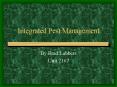 Integrated Pest Management PowerPoint PPT Presentation