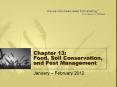Chapter 13: Food, Soil Conservation, and Pest Management PowerPoint PPT Presentation