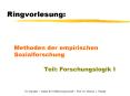 Ringvorlesung: PowerPoint PPT Presentation
