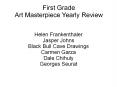 First Grade Art Masterpiece Yearly Review PowerPoint PPT Presentation