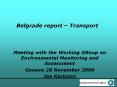 Belgrade report  PowerPoint PPT Presentation