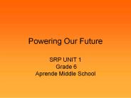 Powering Our Future