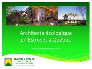 Leslie Architecte: réalisations d'un architecte écologique