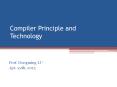 Compiler Principle and Technology PowerPoint PPT Presentation