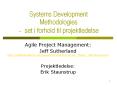 Systems Development Methodologies - set i forhold til projektledelse PowerPoint PPT Presentation