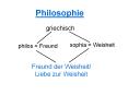 Philosophie PowerPoint PPT Presentation