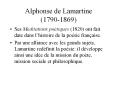 Alphonse de Lamartine (1790-1869) PowerPoint PPT Presentation