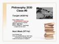 Philosophy 2030 PowerPoint PPT Presentation
