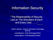 Information Security