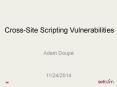 Cross-Site Scripting Vulnerabilities PowerPoint PPT Presentation