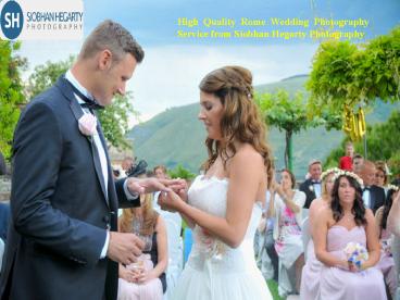 High Quality Rome Wedding Photography Service from Siobhan Hegarty Photography