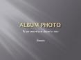 Album photo PowerPoint PPT Presentation