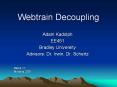 Webtrain Decoupling PowerPoint PPT Presentation