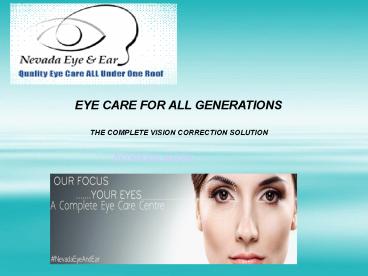 Best Eye Doctors Las Vegas