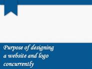 Purpose of designing a website and logo
