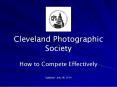 Cleveland Photographic Society PowerPoint PPT Presentation