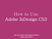 How to Use Adobe InDesign CS3