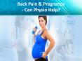 Back Pain & Pregnancy - Can Physio Help? PowerPoint PPT Presentation