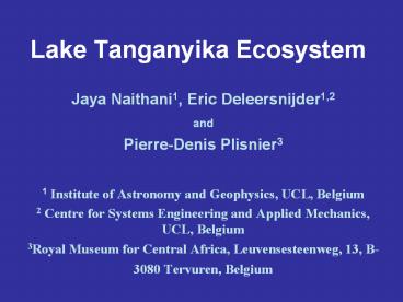 Lake%20Tanganyika%20Ecosystem