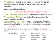 Preposition 