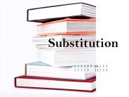 Substitution