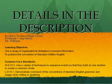 DETAILS IN THE DESCRIPTION