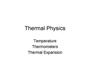 Thermal Physics