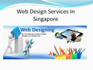 Web Design Services in Siingapore