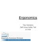 Ergonomics PowerPoint PPT Presentation