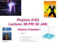 Electric Potential I PowerPoint PPT Presentation