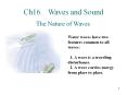 Ch16.  Waves and Sound PowerPoint PPT Presentation