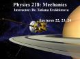 Physics%20218:%20Mechanics PowerPoint PPT Presentation