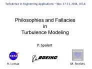 Philosophies and Fallacies in Turbulence Modeling
