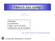 Optisch data opslag