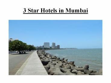 3 Star Hotels in Mumbai