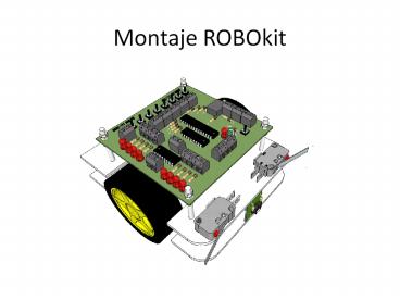 Montaje ROBOkit