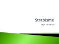 Strabisme PowerPoint PPT Presentation
