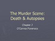 The Murder Scene: Death