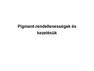 Pigment-rendelleness