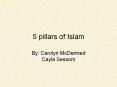 5 pillars of Islam PowerPoint PPT Presentation