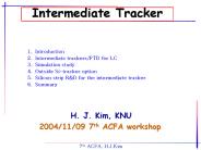 Intermediate Tracker