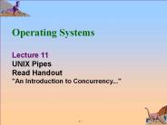 Module 4:  Processes