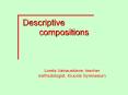Descriptive compositions PowerPoint PPT Presentation