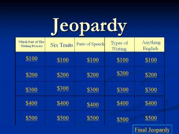 Jeopardy