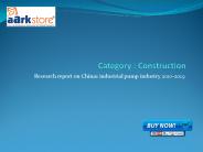 Research report on Chinas industrial pump industry 2010-2019