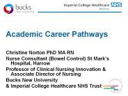 Academic Career Pathways