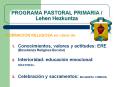 PROGRAMA PASTORAL PRIMARIA / Lehen Hezkuntza PowerPoint PPT Presentation